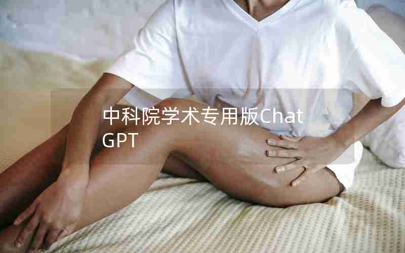 中科院学术专用版ChatGPT