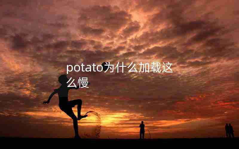 potato为什么加载这么慢