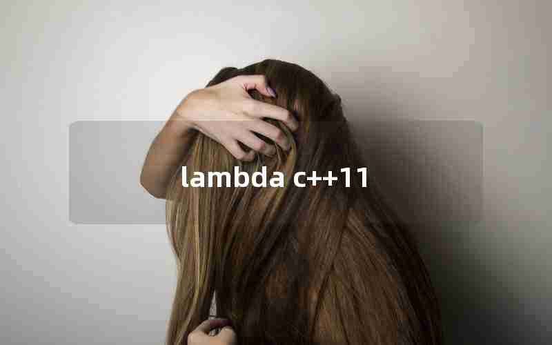 lambda c++11