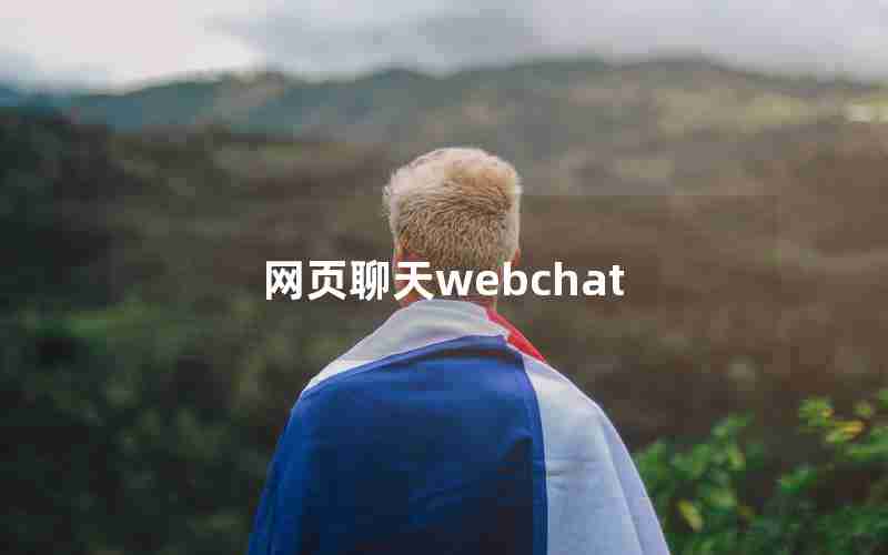 网页聊天webchat