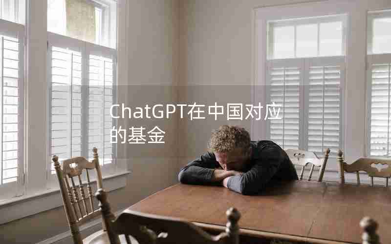 ChatGPT在中国对应的基金