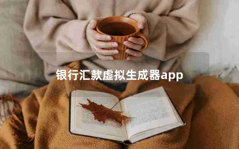 银行汇款虚拟生成器app