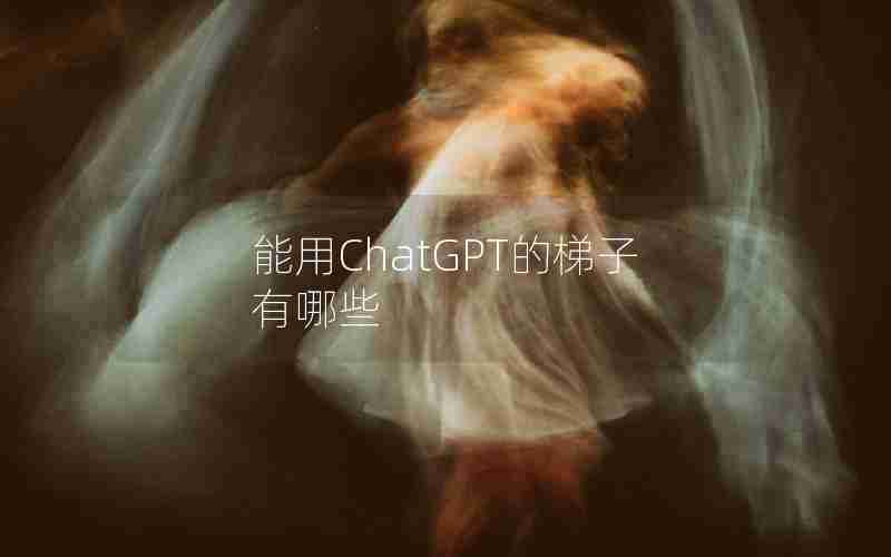 能用ChatGPT的梯子有哪些