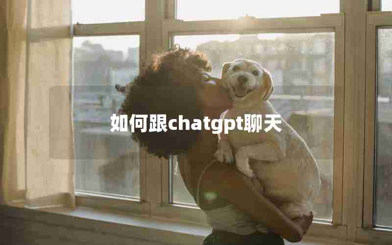 如何跟chatgpt聊天