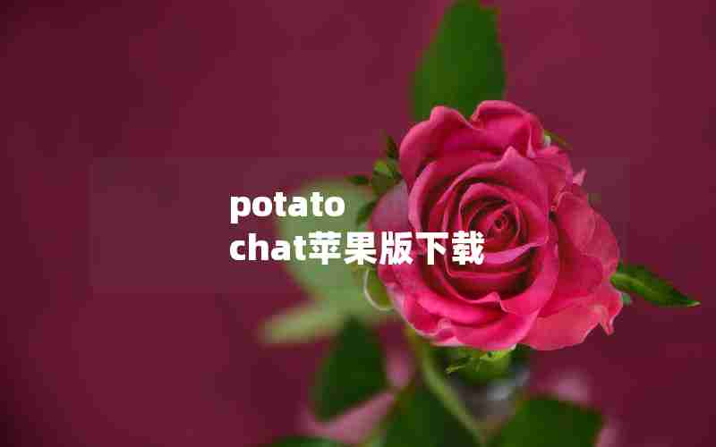 potato chat苹果版下载