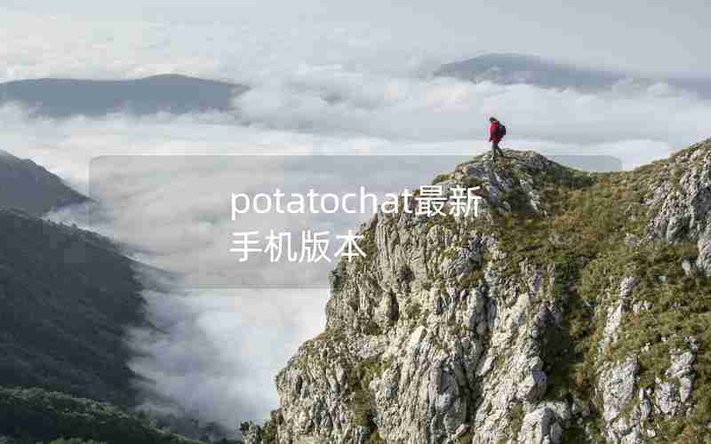 potatochat最新手机版本