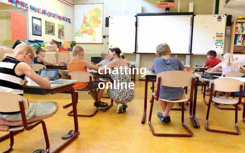 chatting online