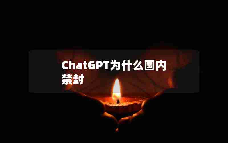 ChatGPT为什么国内禁封