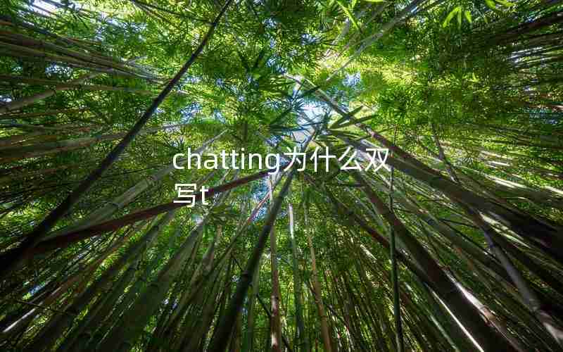 chatting为什么双写t