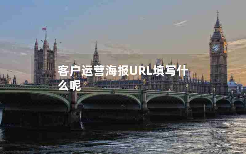 客户运营海报URL填写什么呢