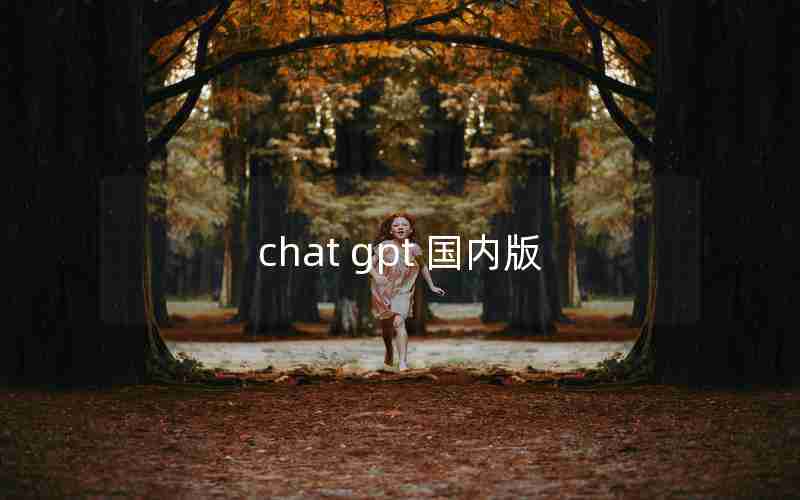 chat gpt 国内版