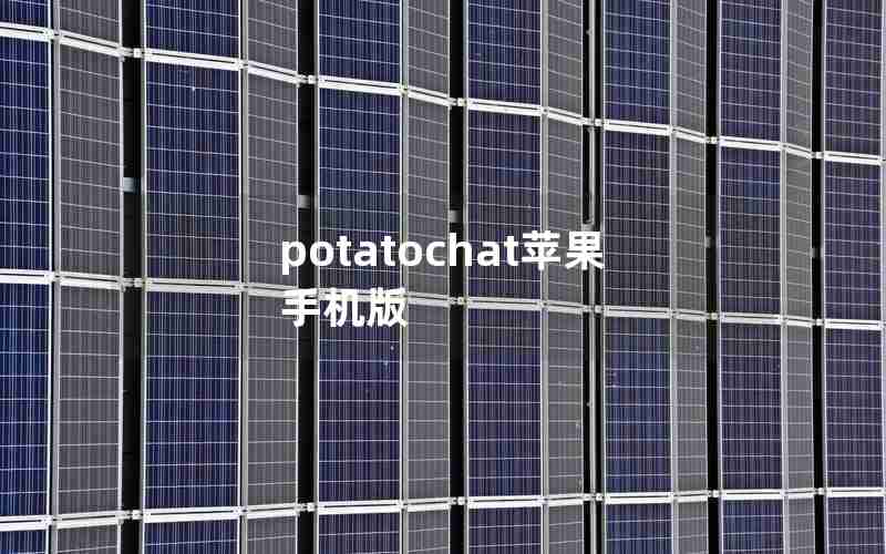 potatochat苹果手机版