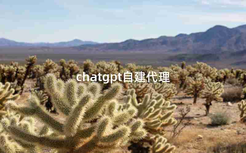 chatgpt自建代理