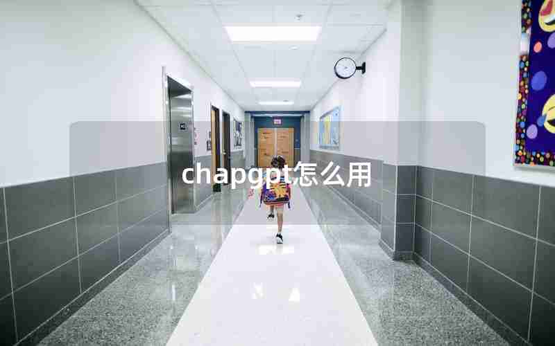 chapgpt怎么用