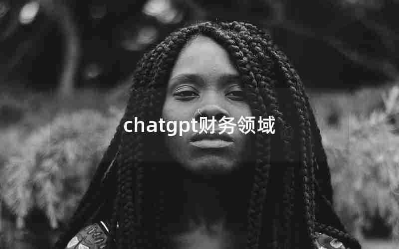 chatgpt财务领域