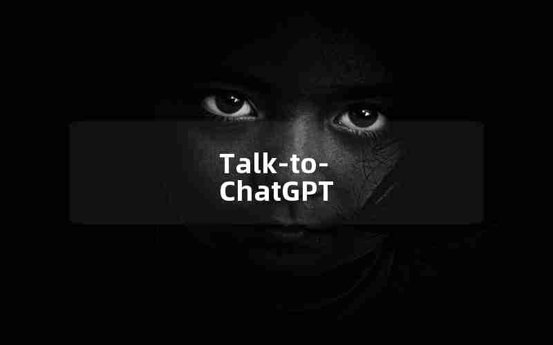 Talk-to-ChatGPT