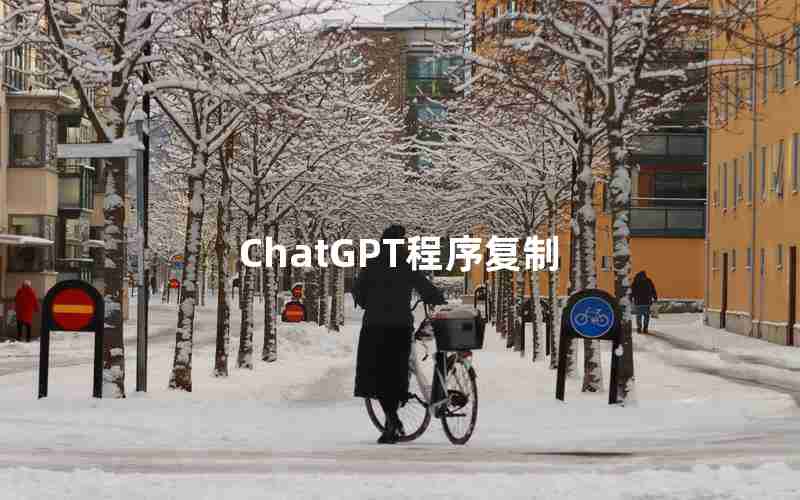 ChatGPT程序复制