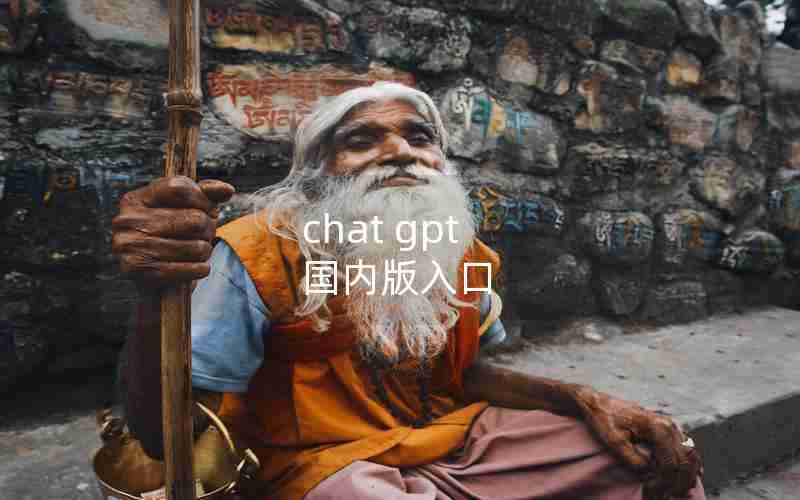 chat gpt 国内版入口