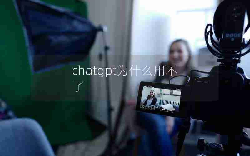 chatgpt为什么用不了