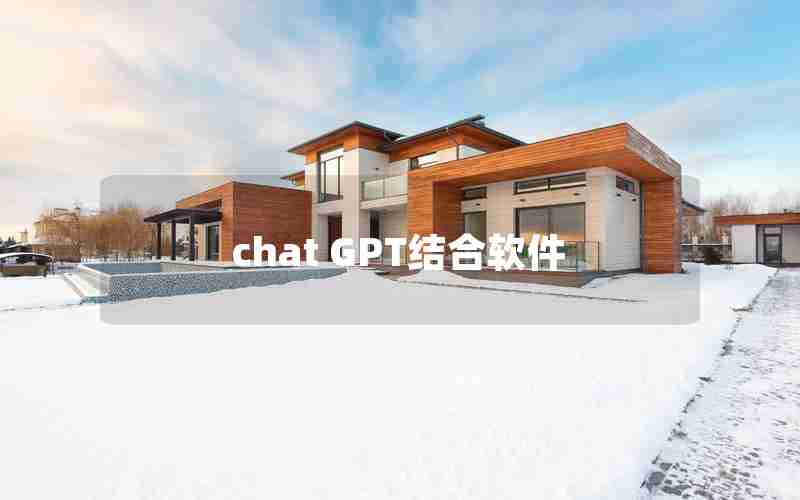 chat GPT结合软件