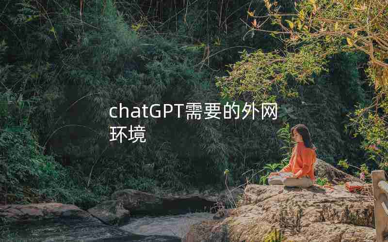 chatGPT需要的外网环境