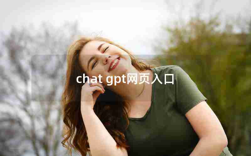 chat gpt网页入口