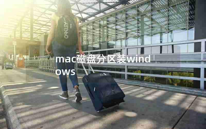 mac磁盘分区装windows