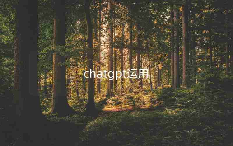 chatgpt运用