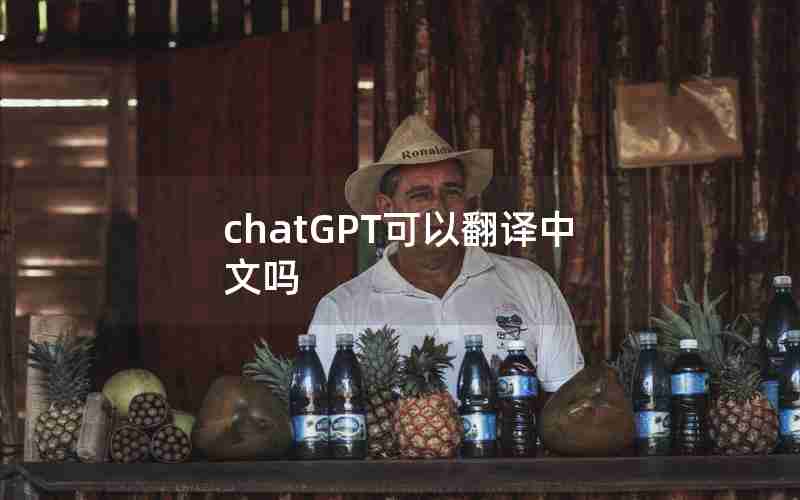 chatGPT可以翻译中文吗