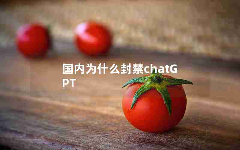 国内为什么封禁chatGPT