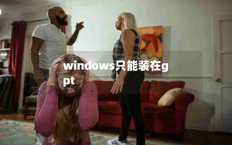 windows只能装在gpt