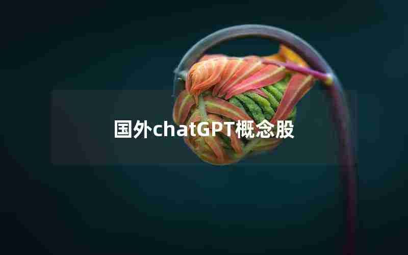 国外chatGPT概念股