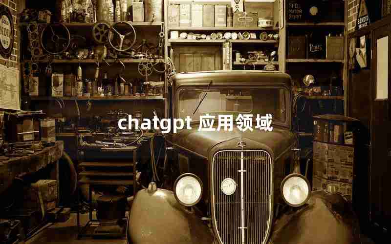 chatgpt 应用领域