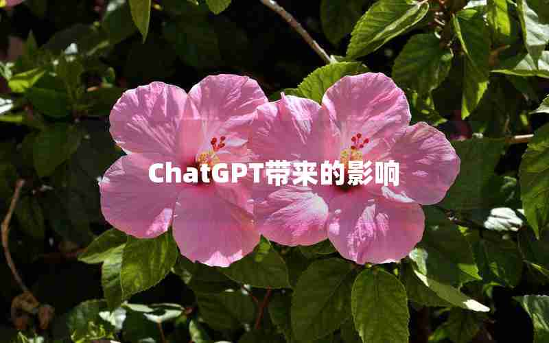 ChatGPT带来的影响