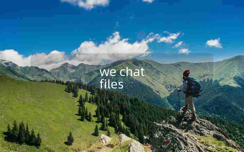 we chat files