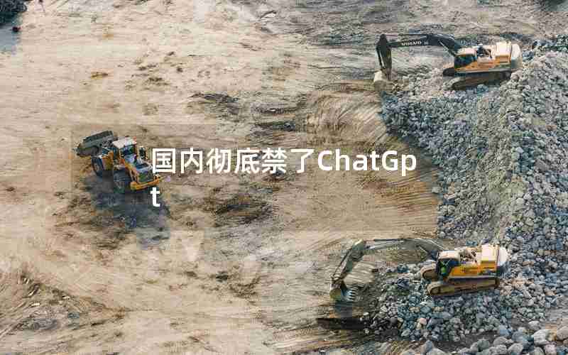 国内彻底禁了ChatGpt