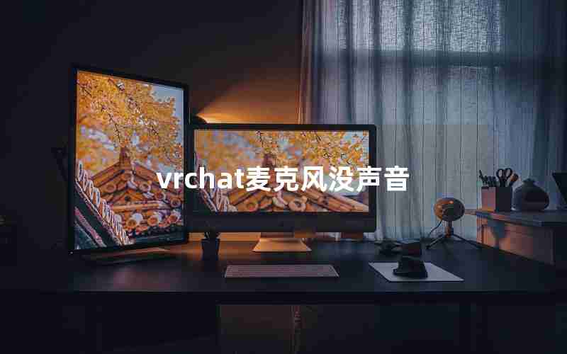 vrchat麦克风没声音