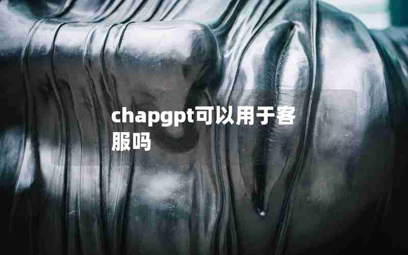 chapgpt可以用于客服吗