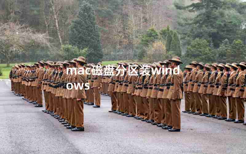 mac磁盘分区装windows