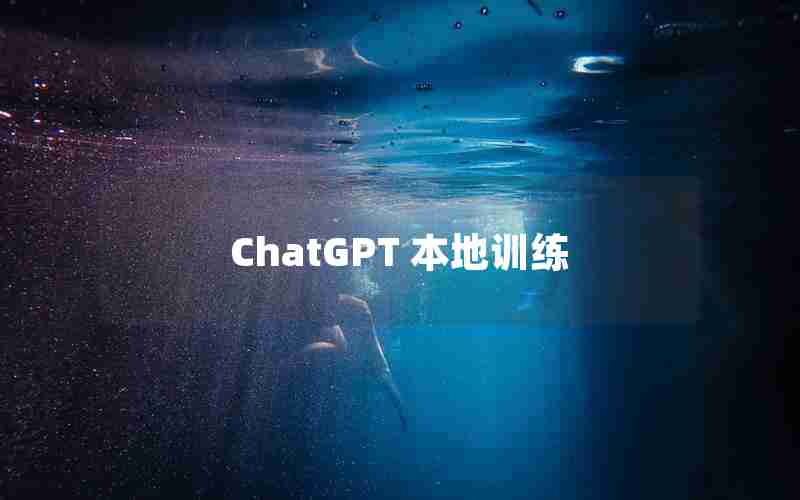 ChatGPT 本地训练