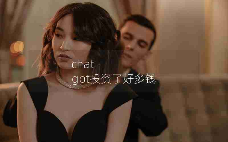 chat gpt投资了好多钱