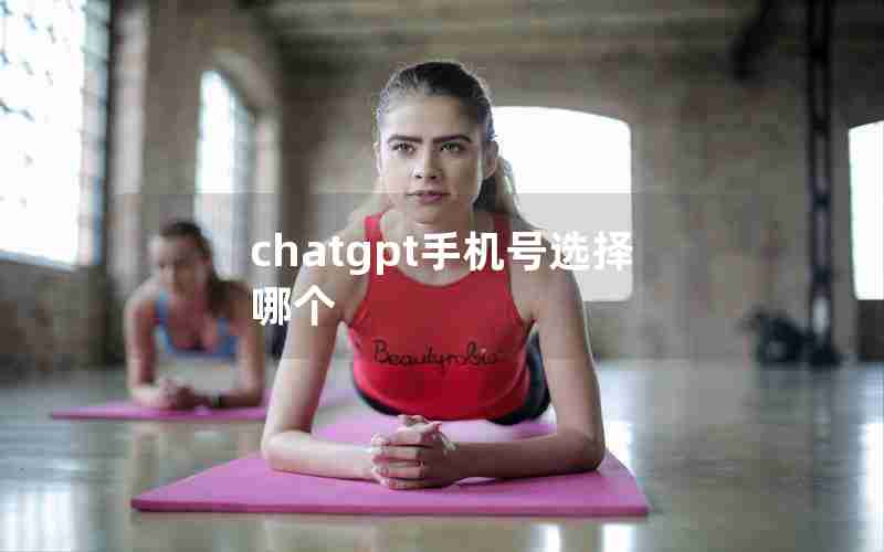 chatgpt手机号选择哪个