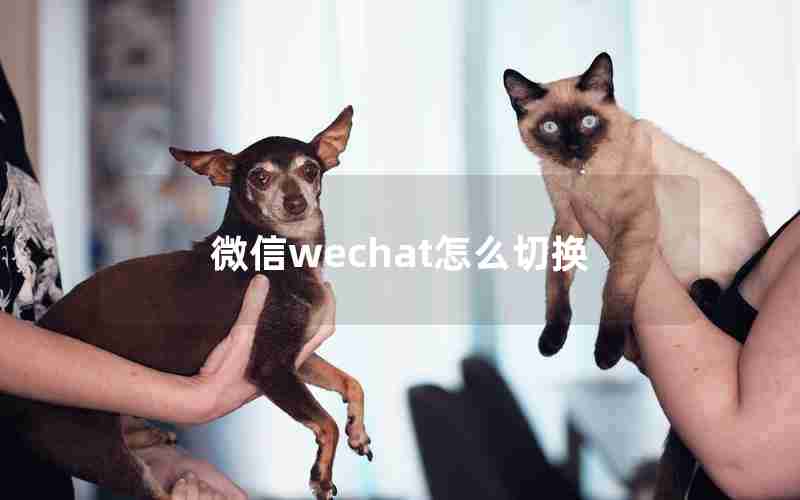 微信wechat怎么切换