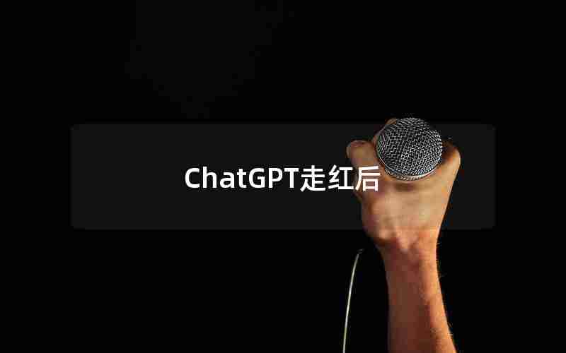 ChatGPT走红后