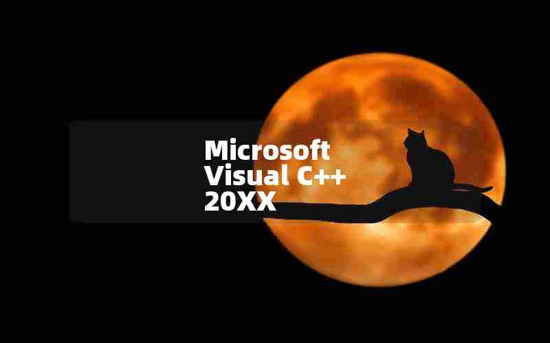 Microsoft Visual C++ 20XX