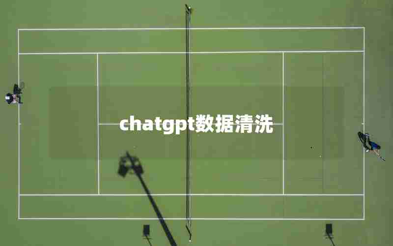 chatgpt数据清洗