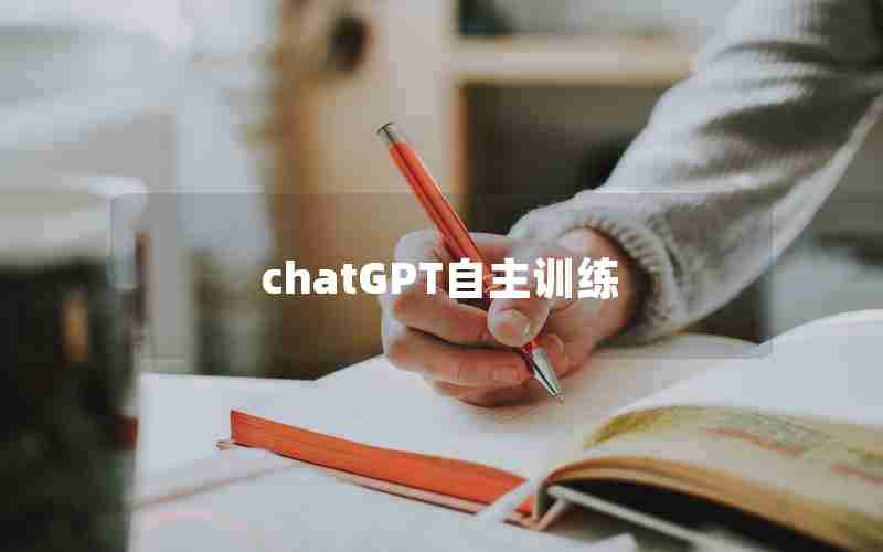 chatGPT自主训练