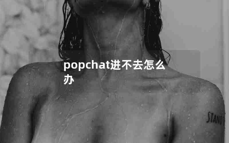 popchat进不去怎么办