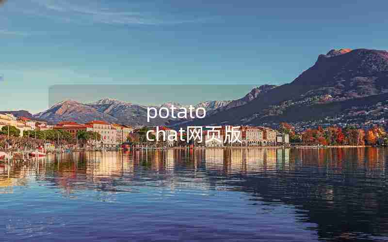 potato chat网页版