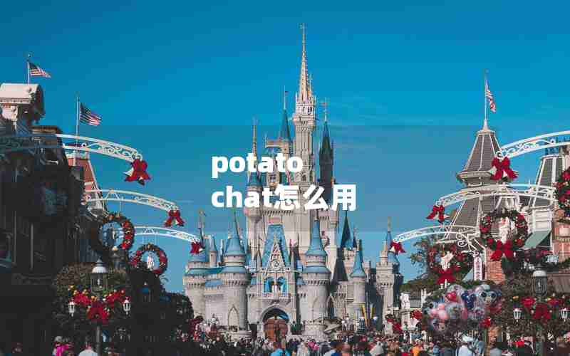 potato chat怎么用